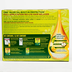 ORS cream texture close-up showing olive oil slip for smoother processing