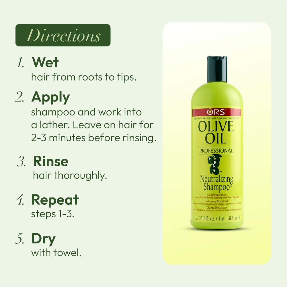 ORS product placed at salon sink with stylist preparing neutralizer for quick workflow