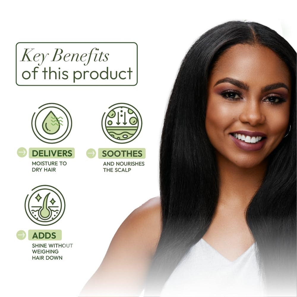 ORS applied to braids adding visible healthy shine and definition