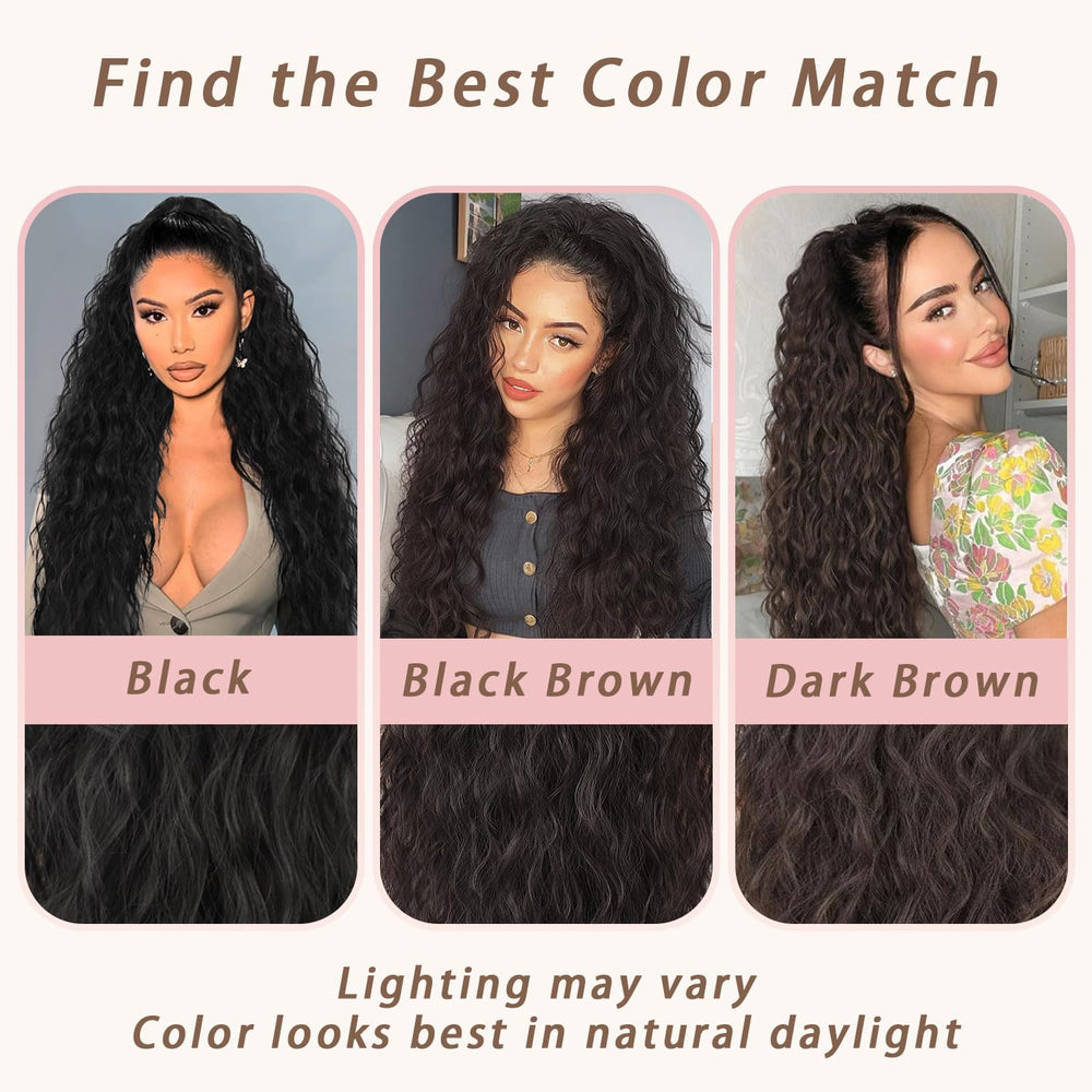 ORSUNCER black and brown color swatches for easy match