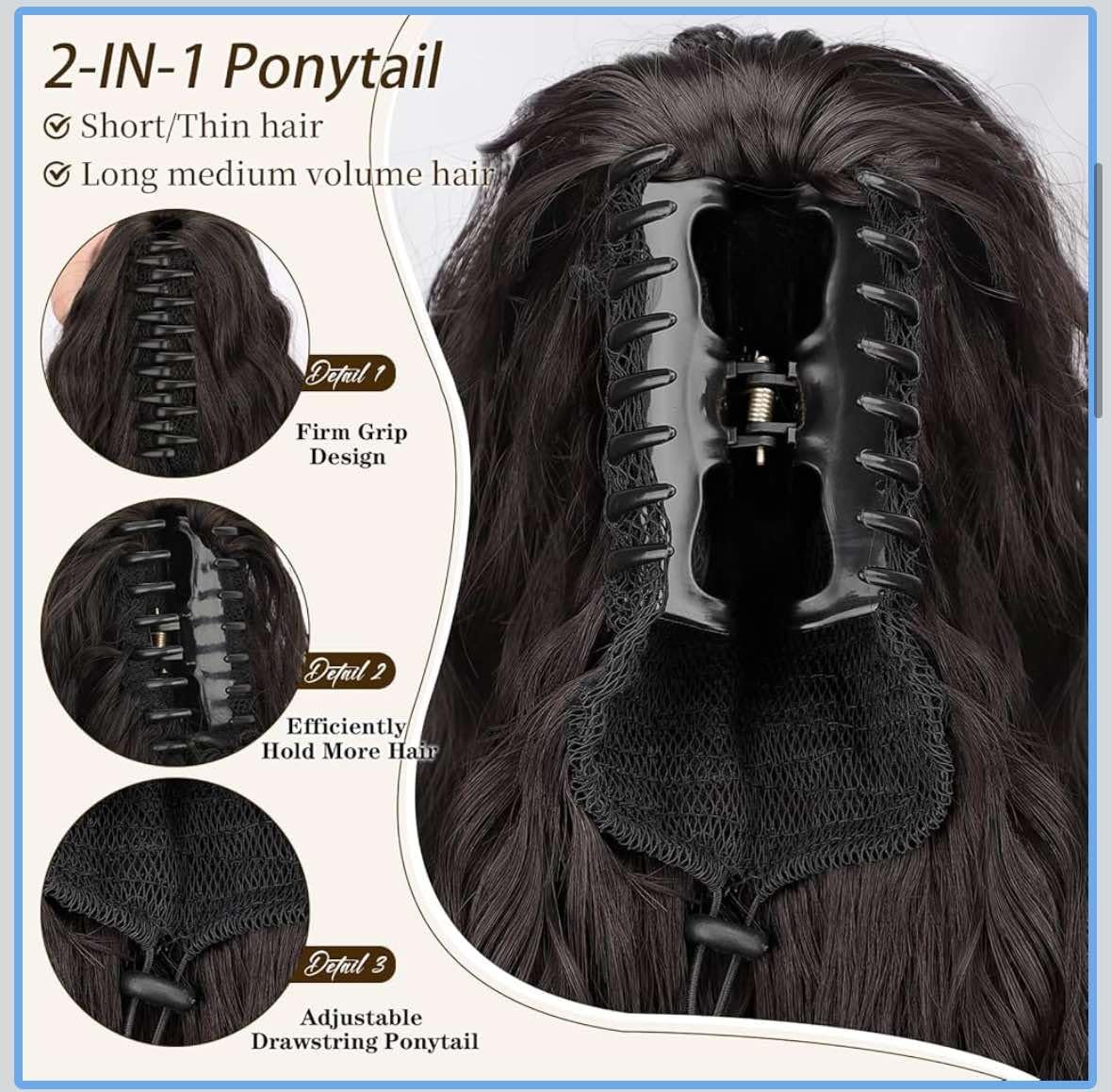 ORSUNCER worn high ponytail showing lifted silhouette and comfortable fit