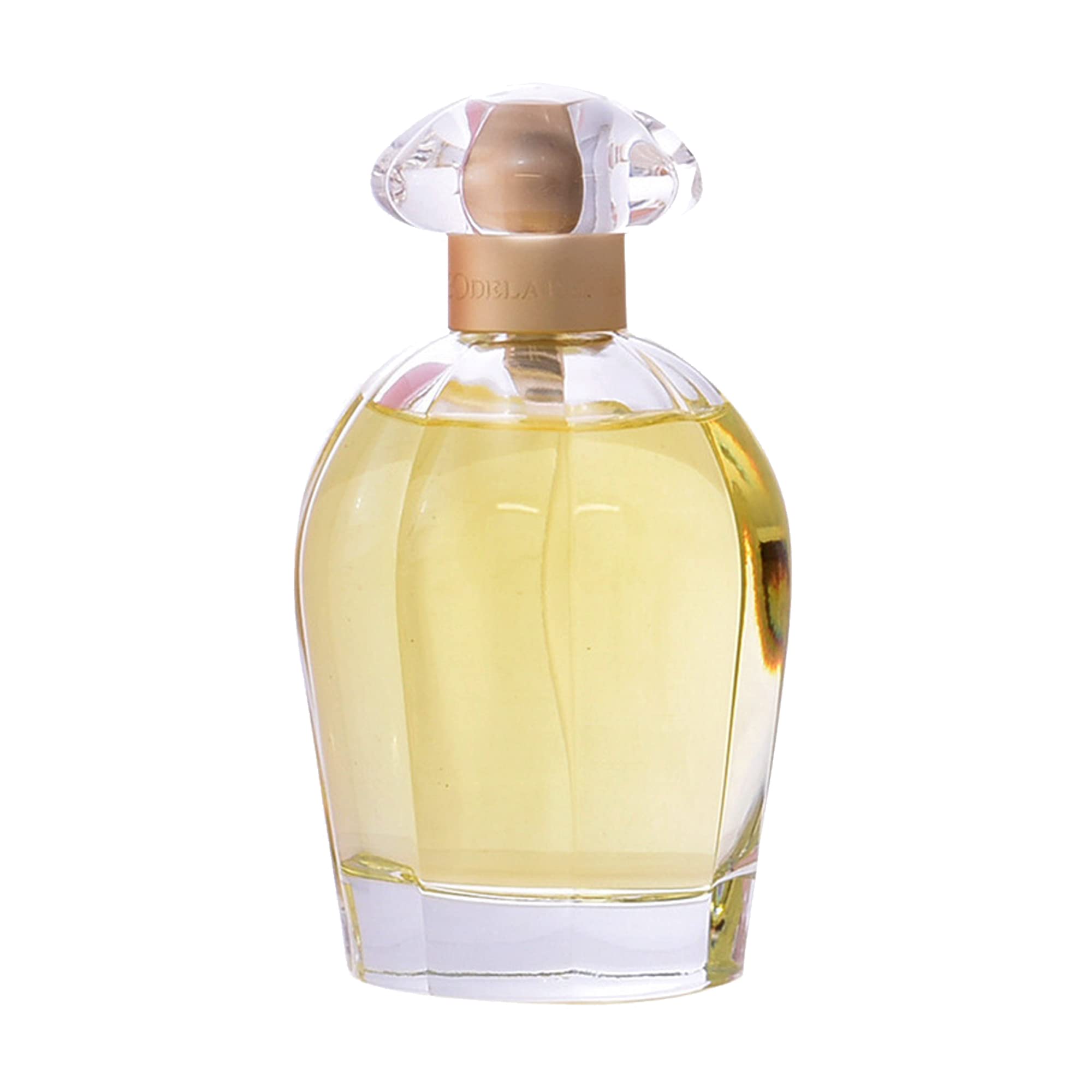 Oscar de la Renta close-up atomizer detail highlighting easy application benefit