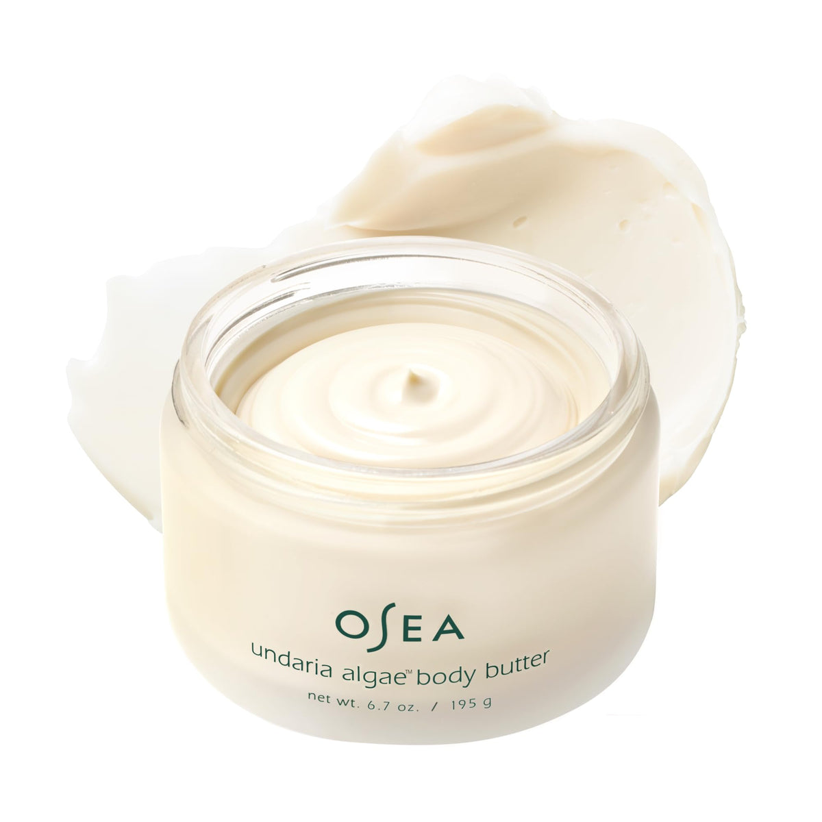 OSEA jar front view showing clean packaging and hydrating promise