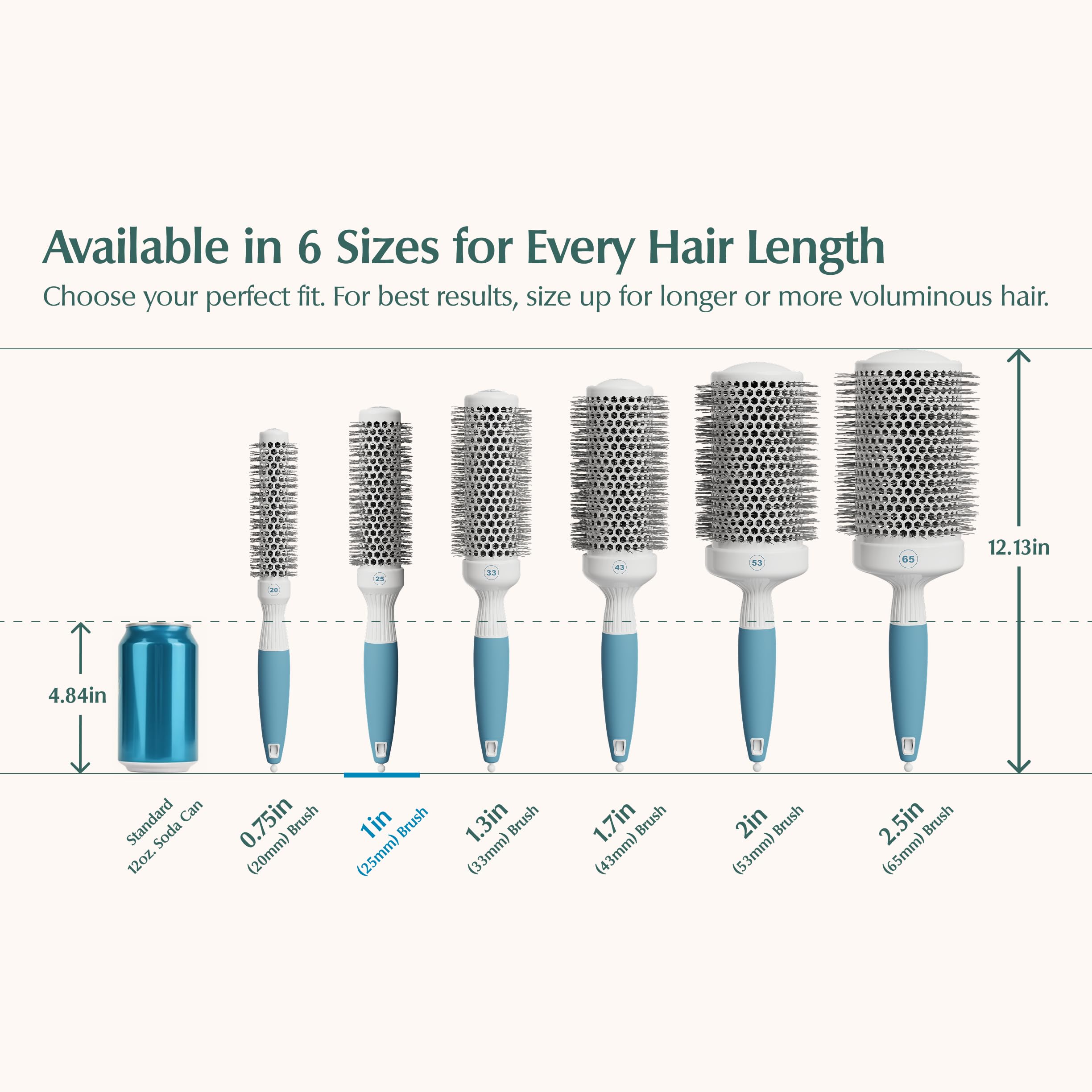 Osensia polished wavy bristles close-up reducing frizz for smoother hair