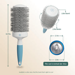 Osensia ceramic barrel close-up showing heat-distribution benefit