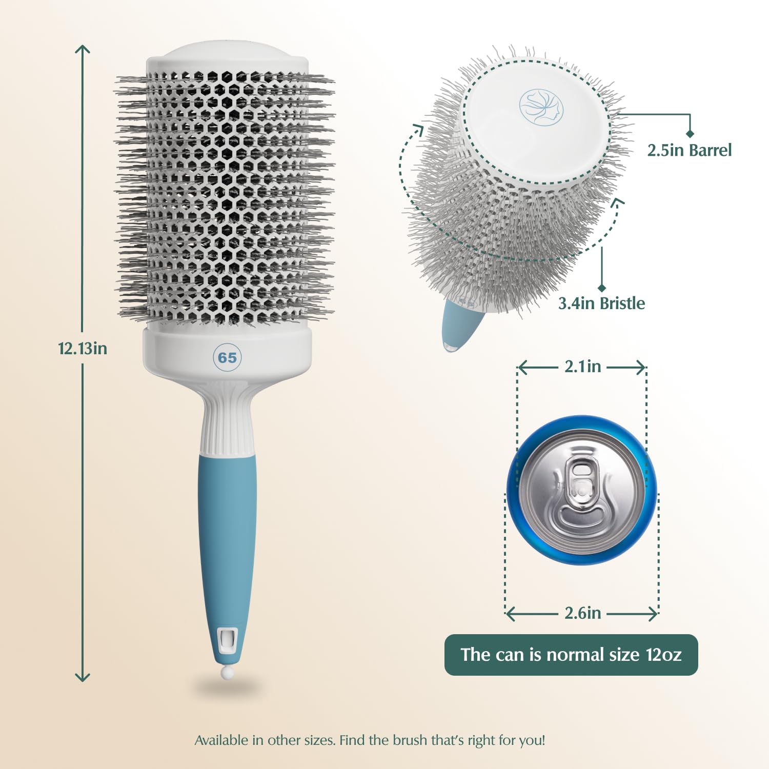 Osensia close-up of ceramic thermal barrel improving heat distribution and smoothness