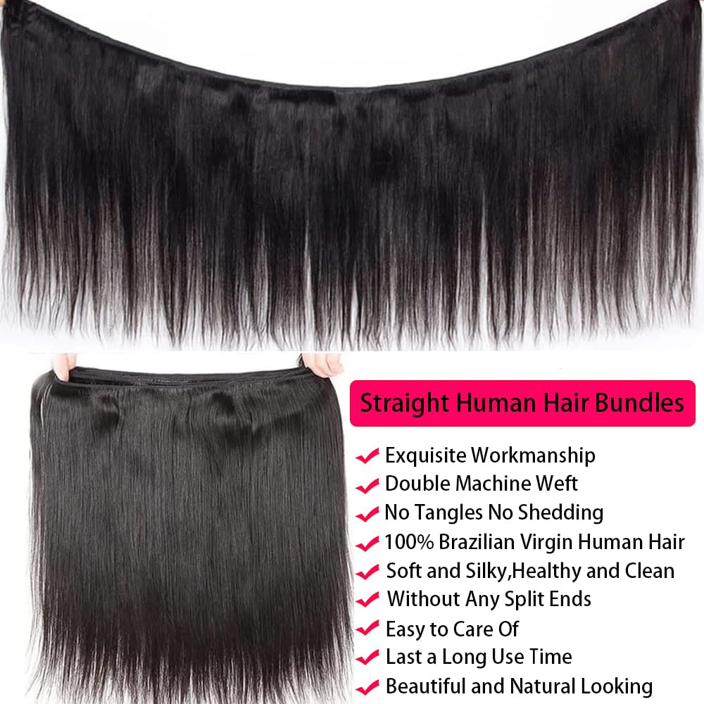 Oshiney 26, 28, 30 inch bundles laid out to compare length and volume