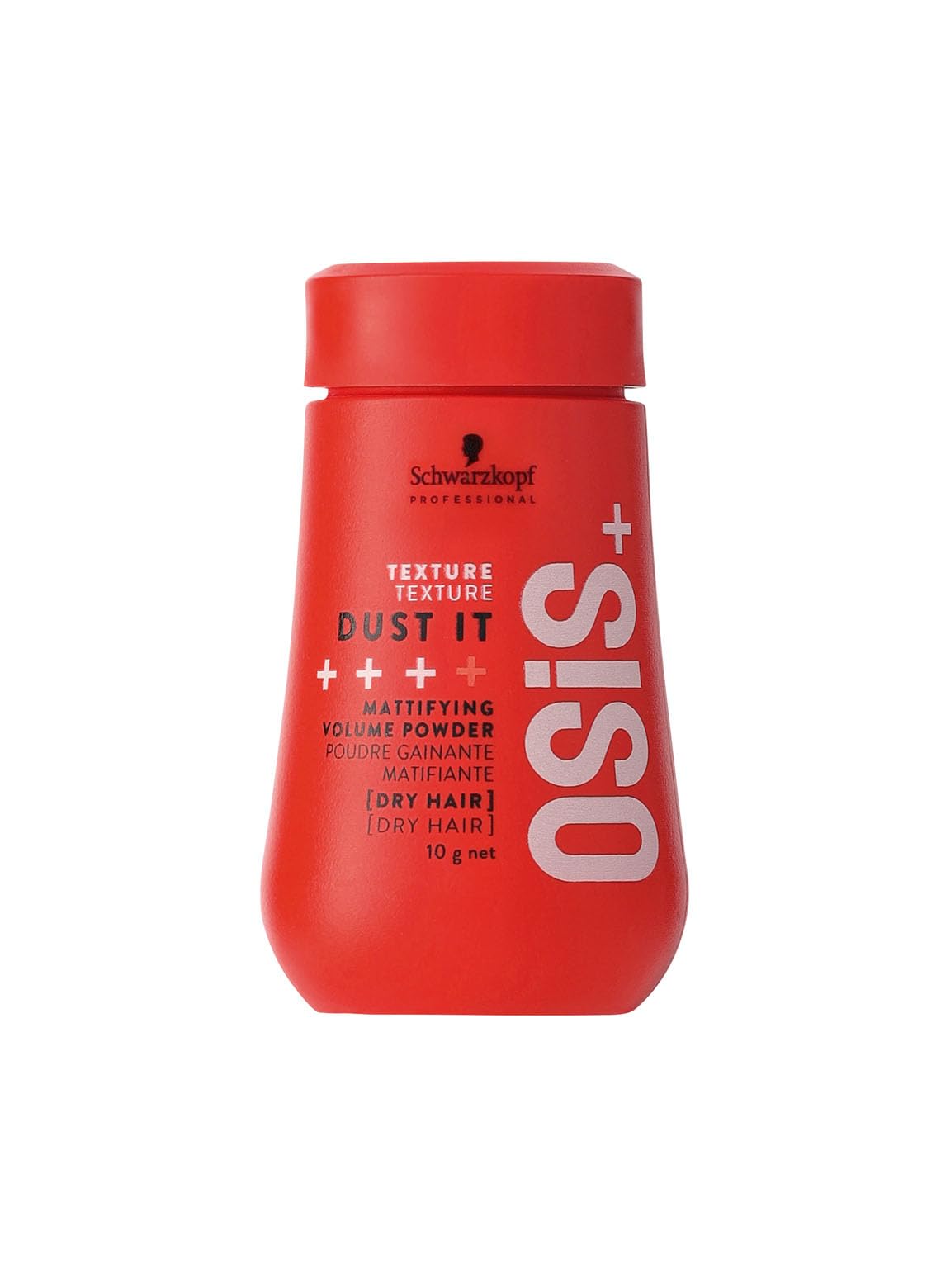 OSiS+ front packaging showing product and matte finish benefit