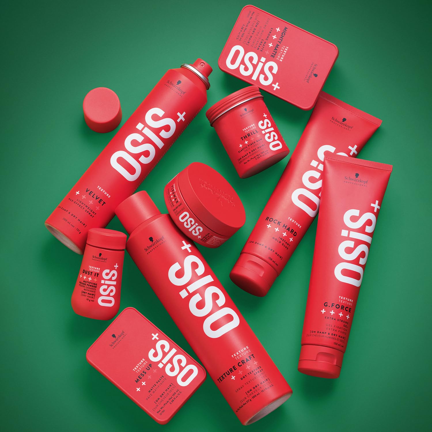 OSiS+ next to a coin showing compact travel-friendly size