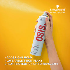 OSiS+ back label showing directions and ingredient benefits