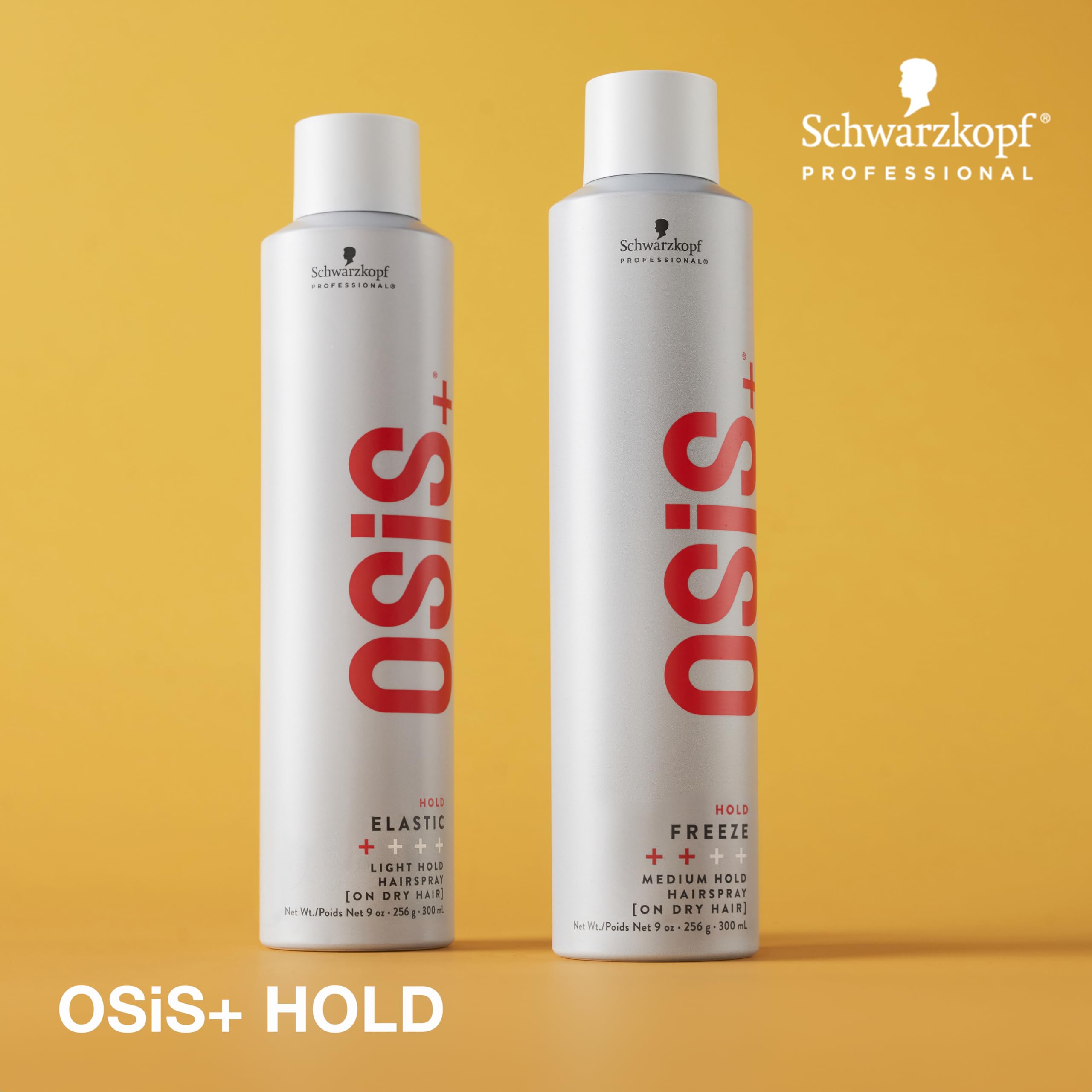 OSiS+ spray action mist demonstrating even, buildable hold