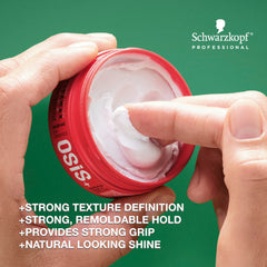 OSiS+ product on hands demonstrating easy warming and controlled application benefit