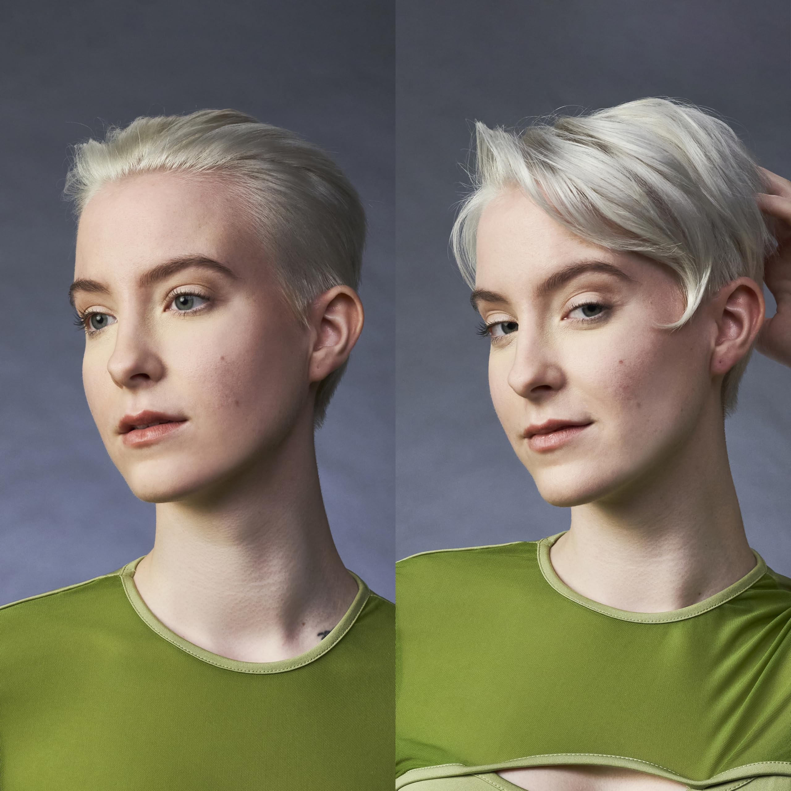 OSiS+ label close-up highlighting ingredients and professional styling system