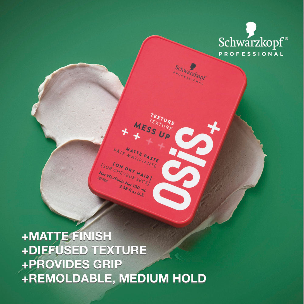 OSiS+ paste close-up revealing matte texture and easy workability