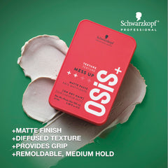 OSiS+ paste close-up revealing matte texture and easy workability