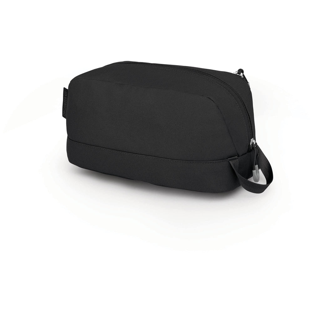 Osprey Daylite toiletry kit interior liner closeup for easy cleanup benefit