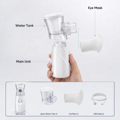 OTBK held in hand demonstrating 80g lightweight body for comfortable portable use