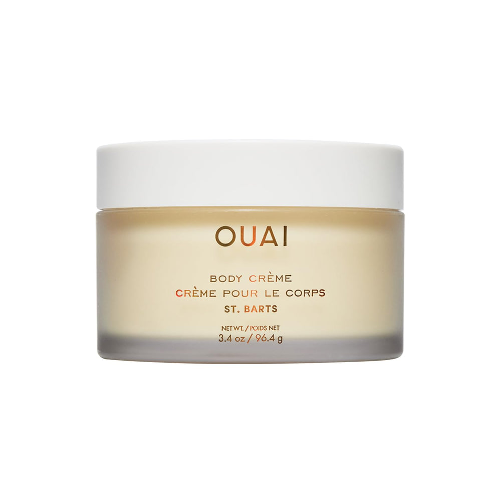 OUAI front packaging 3.4 oz travel tube showing compact size and brand