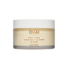 OUAI front packaging 3.4 oz travel tube showing compact size and brand