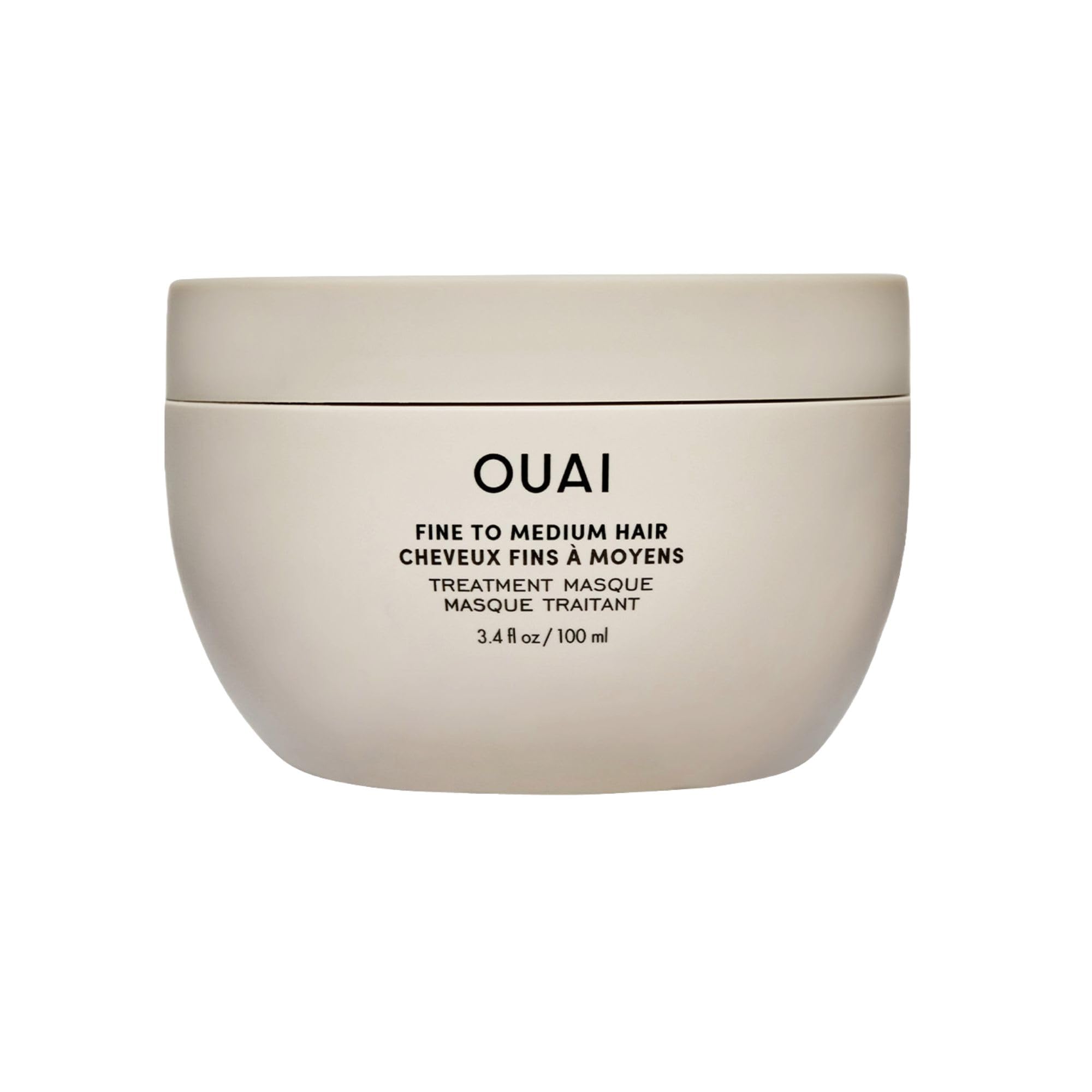 OUAI front jar showing product and lightweight hydration benefit