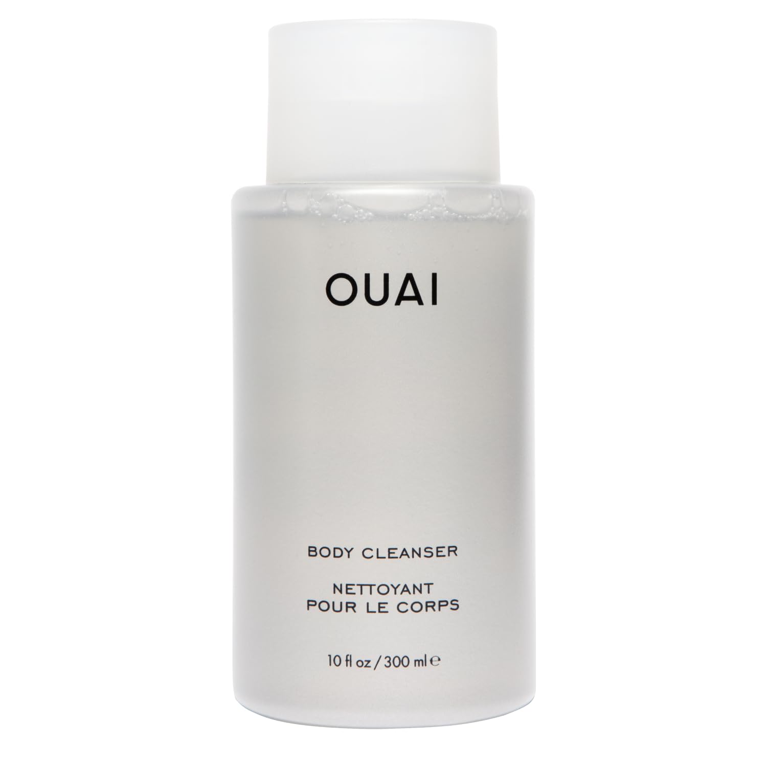 OUAI front packaging showing bottle and clean design for easy identification and shelf appeal