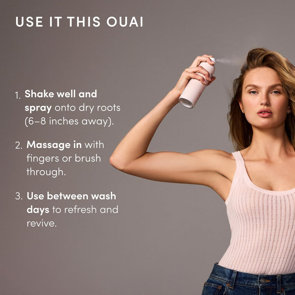 OUAI can tucked inside a purse showing gym and travel readiness