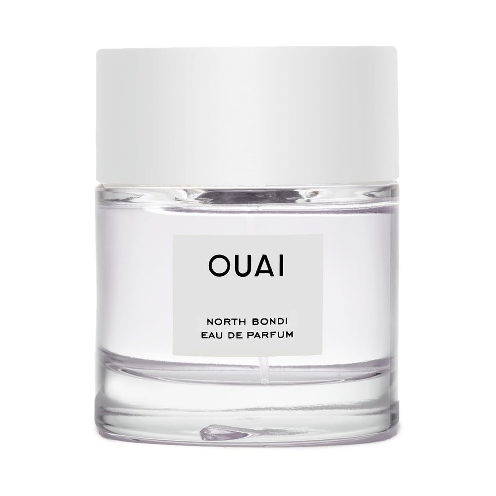 OUAI North Bondi front bottle showing elegant packaging and everyday wear benefit