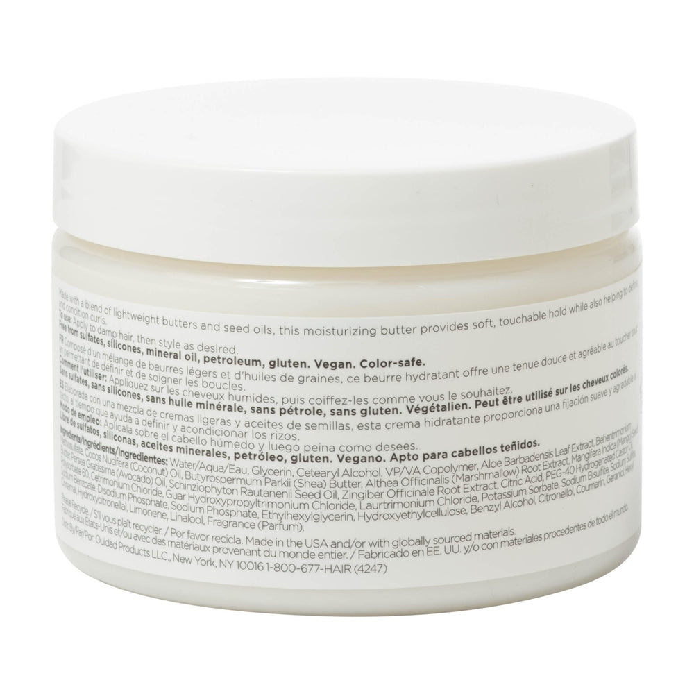 Ouidad curl butter creamy texture close-up for easy application benefit