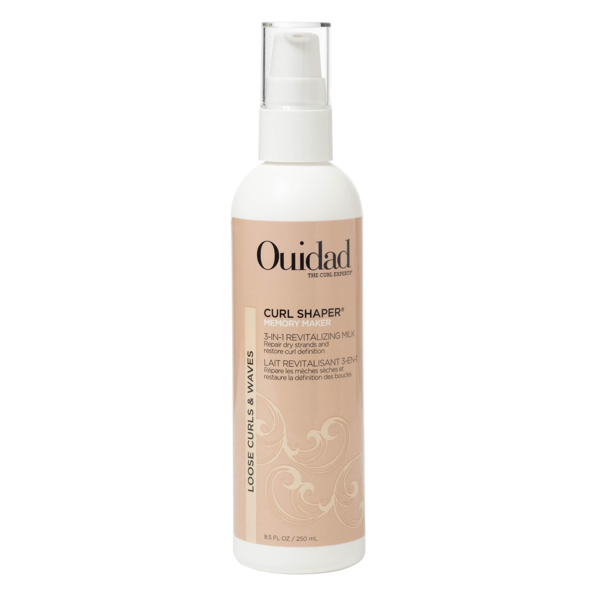 Ouidad Curl Shaper front packaging showing product and label benefits