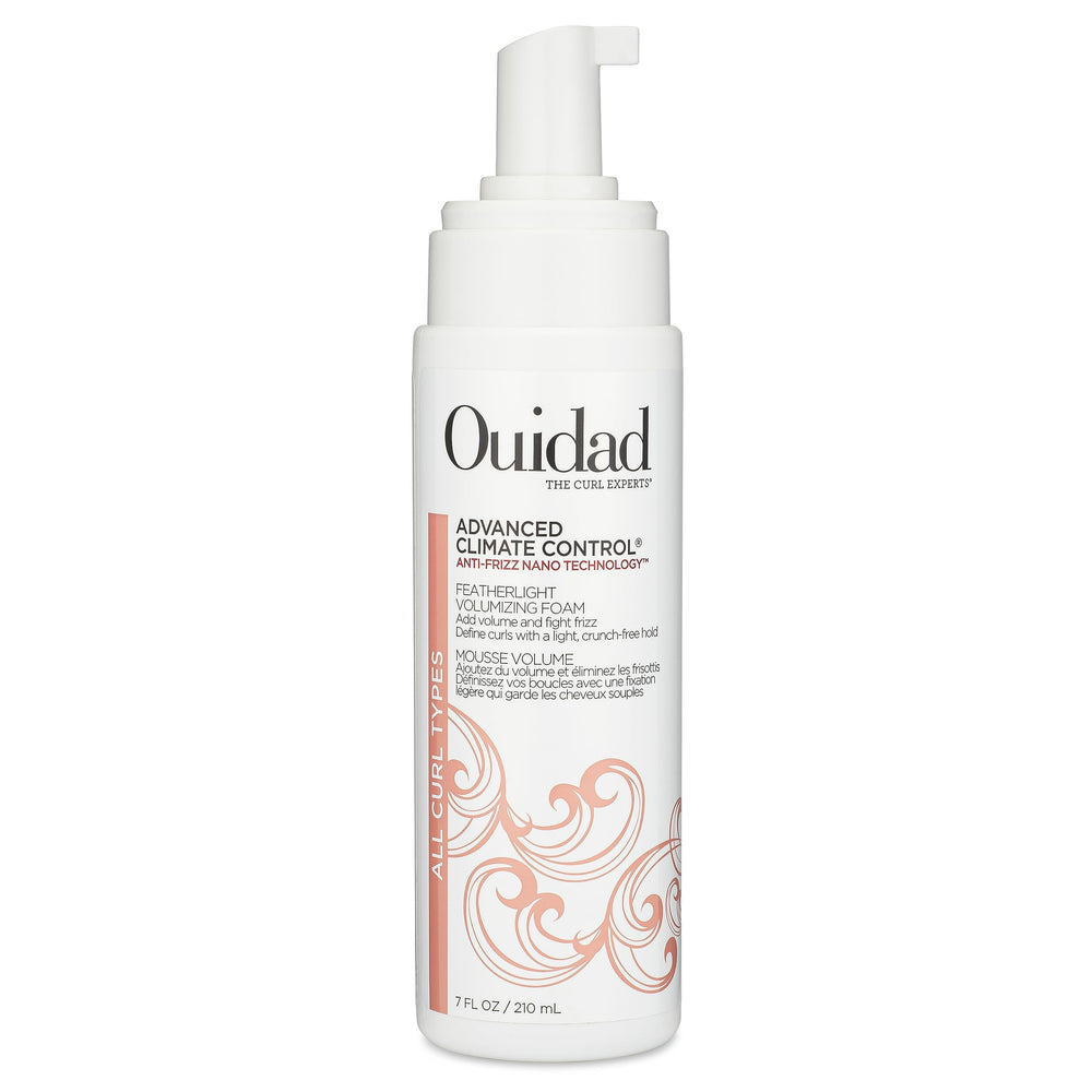 Ouidad foam texture close-up illustrating airy lightweight hold