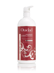 Ouidad front packaging jar showing product label and strong-hold benefit