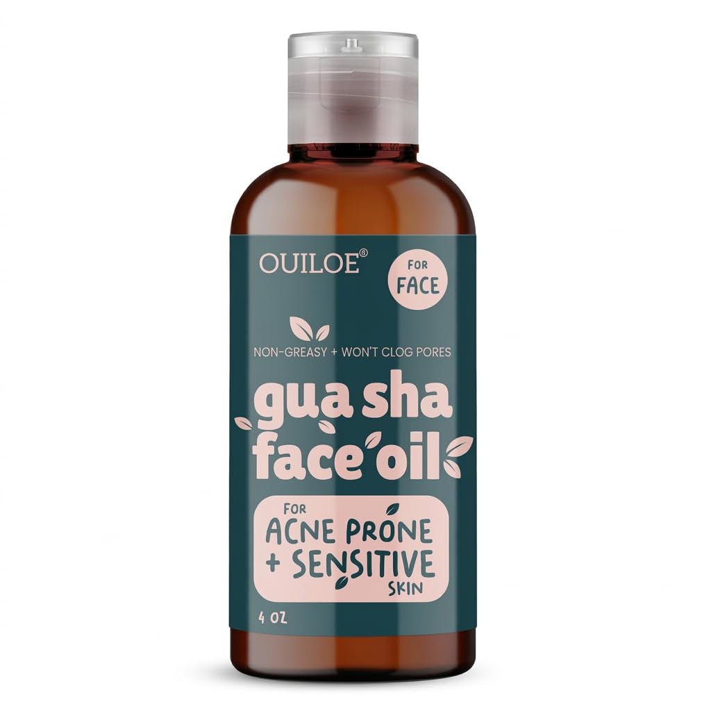 Ouiloe front packaging showing bottle and label, highlights gentle formula benefits