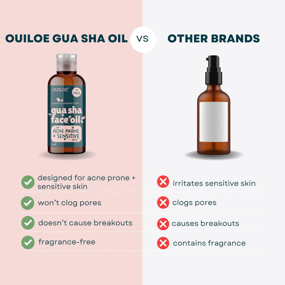 Ouiloe bottle next to towel in bathroom, suggests easy integration into daily routine