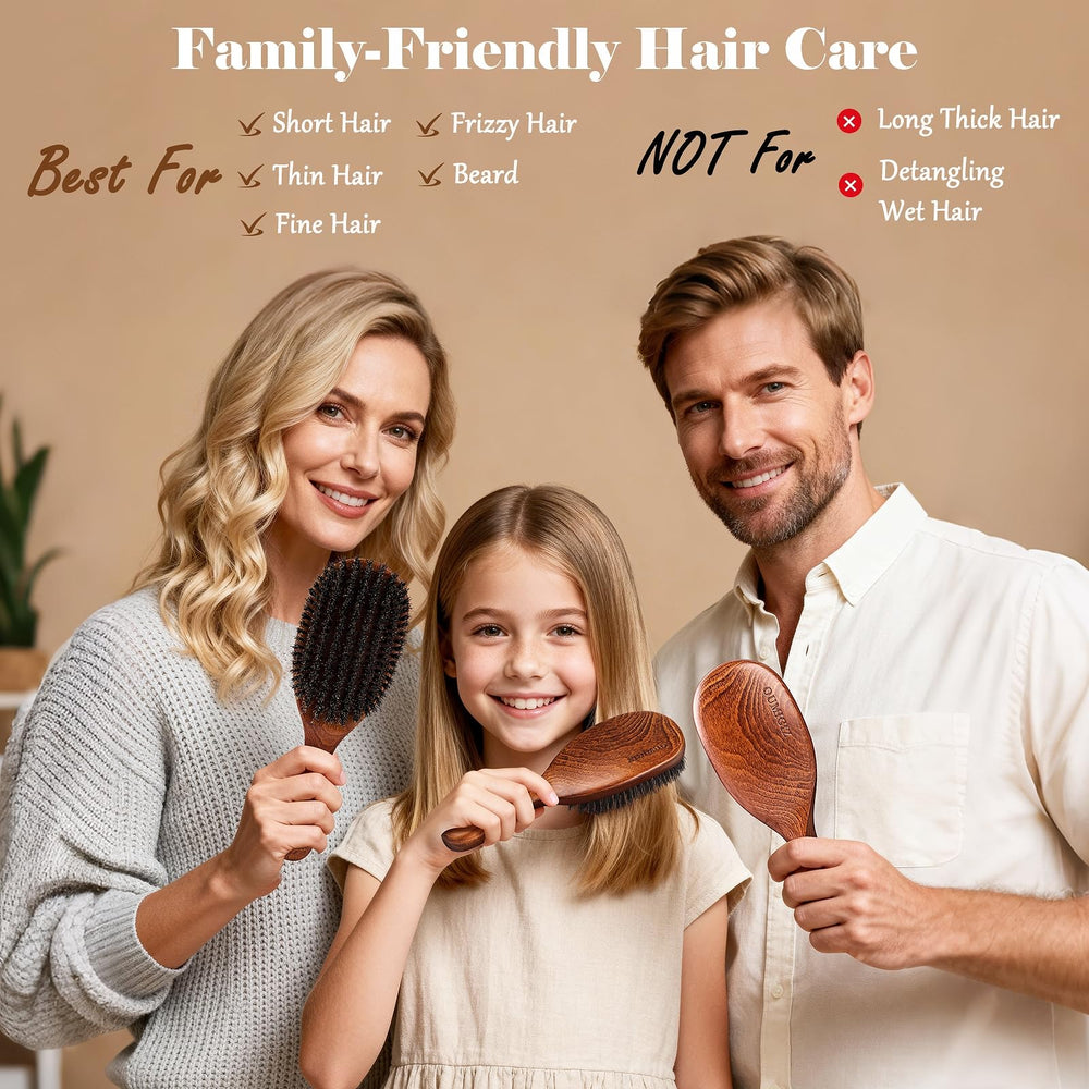 Oumigiz small cleaning brush removing trapped hair for long-lasting use