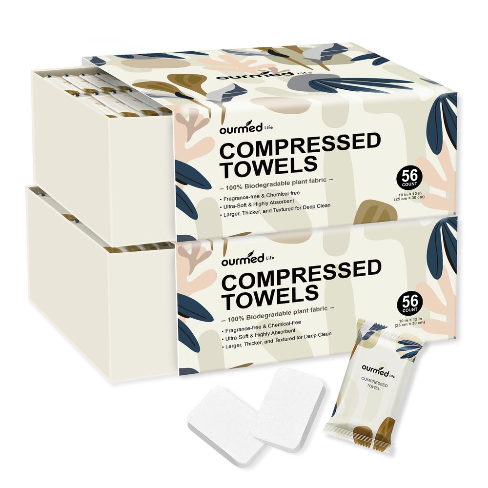 ourmed life front packaging showing 112-count pack and convenience