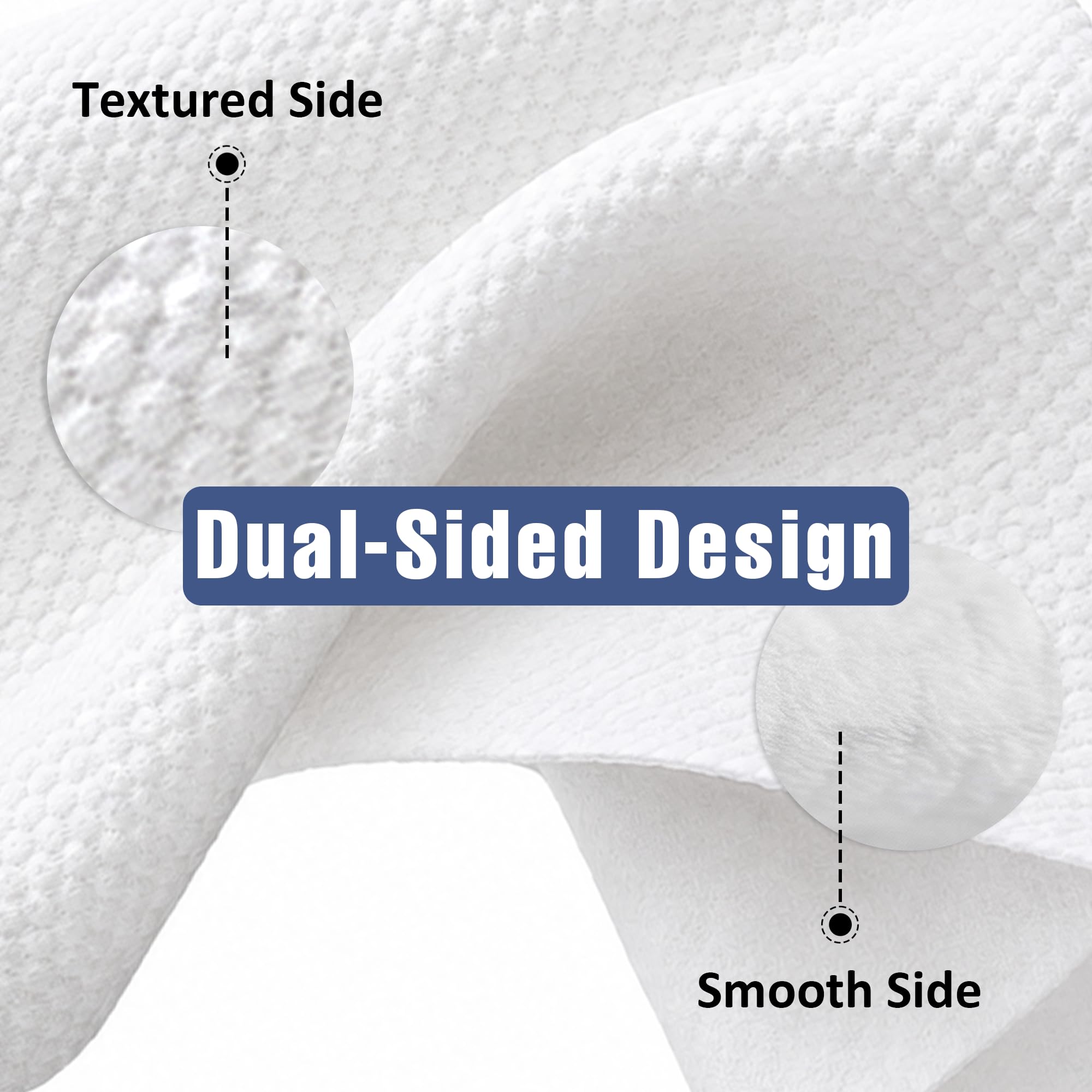 ourmed life towel used at sink illustrating quick daily cleansing benefit