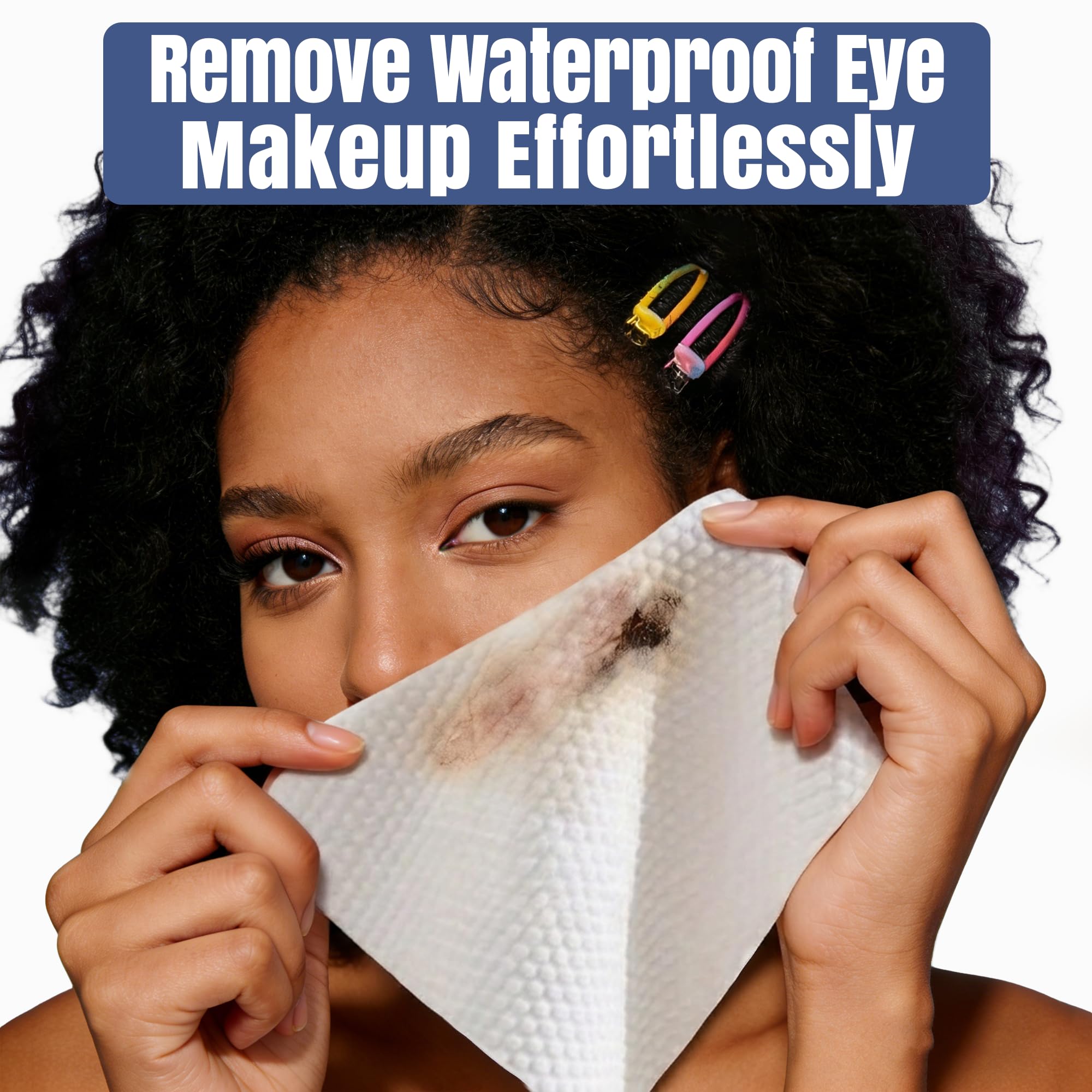 ourmed life removing mascara demonstrating gentle yet thorough cleaning