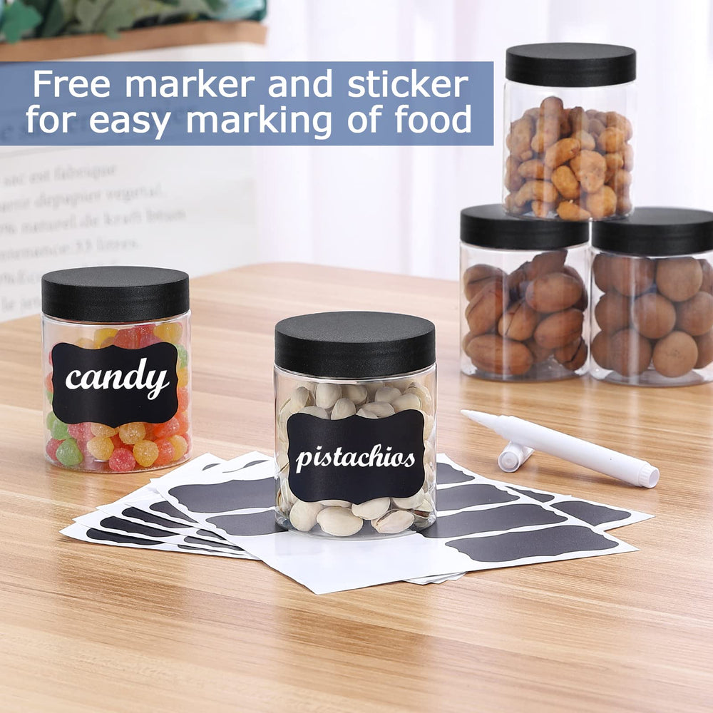 OUSHINAN jars on kitchen counter storing jam and spices for organization