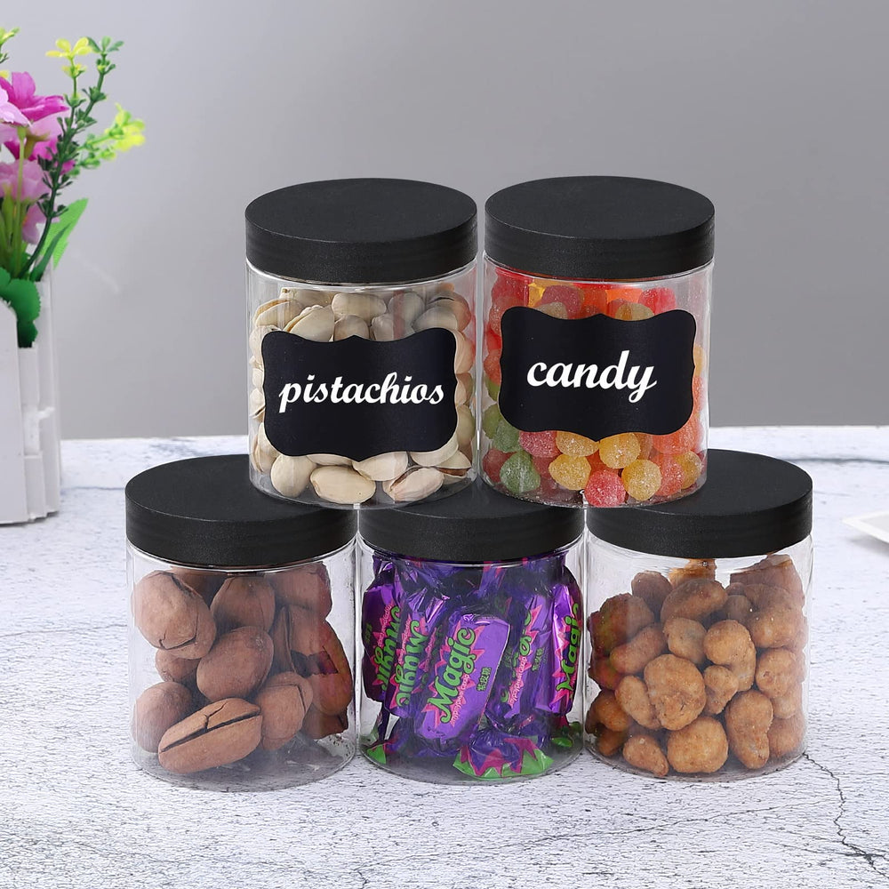 OUSHINAN stacked jars arranged compactly to save shelf space