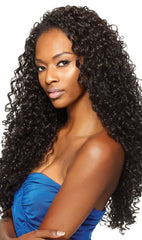 Outre Penny fiber texture close-up showing smooth strands and shine