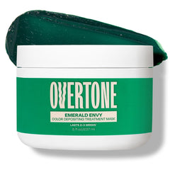 oVertone Emerald Envy front tub showing product and branding benefit hydration