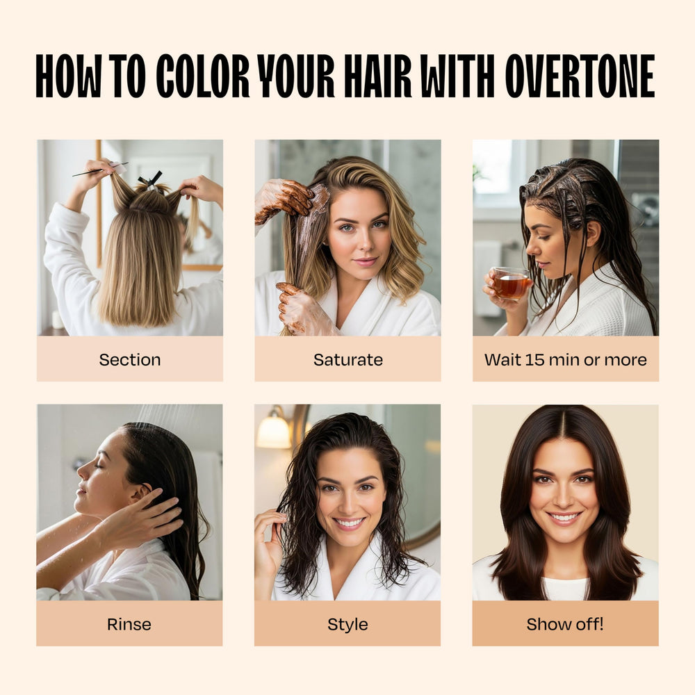 oVertone travel setup showing compact jar for touch-ups and portability