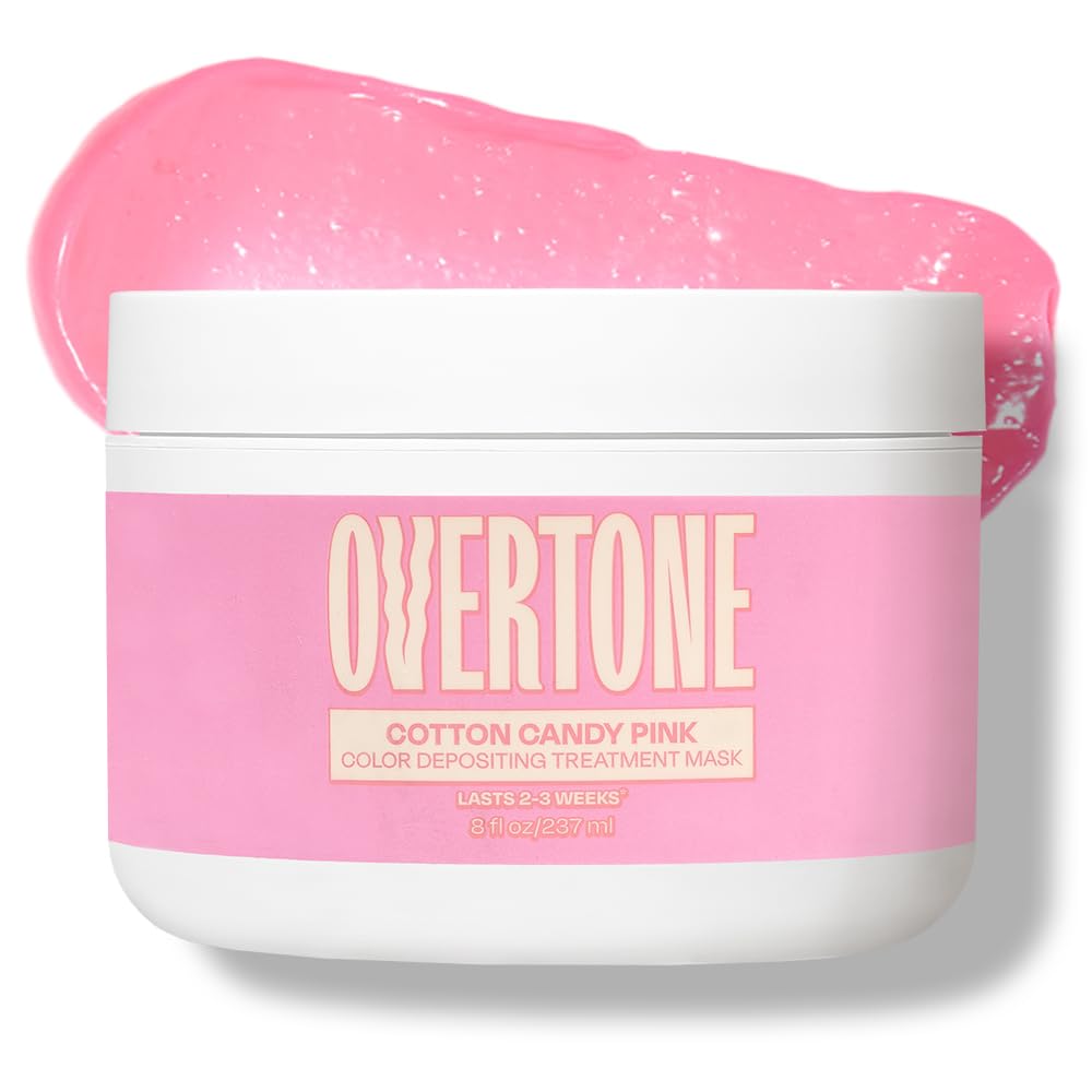 oVertone front packaging showing Cotton Candy Pink and benefits