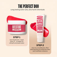 oVertone Raspberry Pink creamy texture close-up showing rich pigment and moisturizing oils benefit