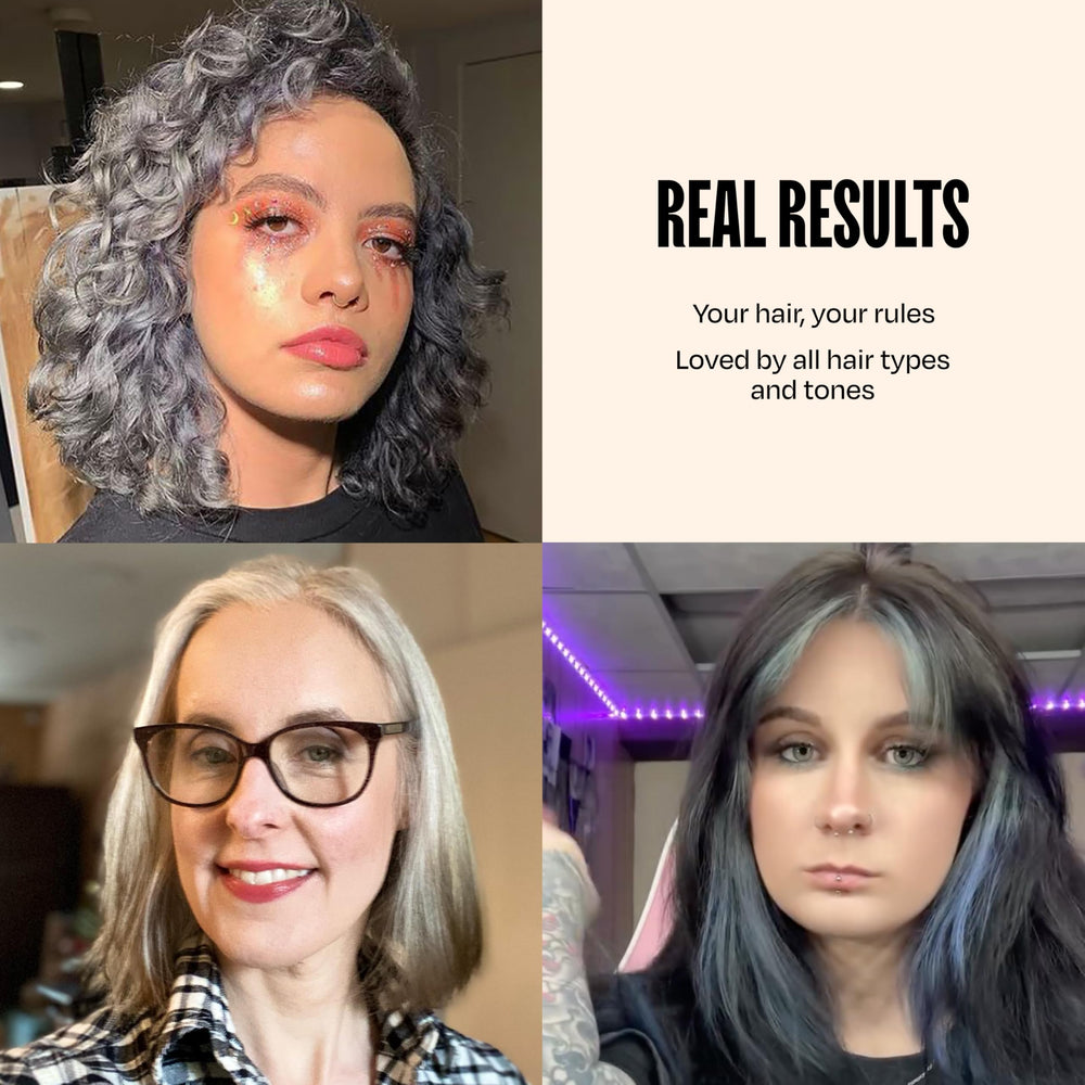 oVertone in bathroom scene showing at‑home salon results and lifestyle appeal