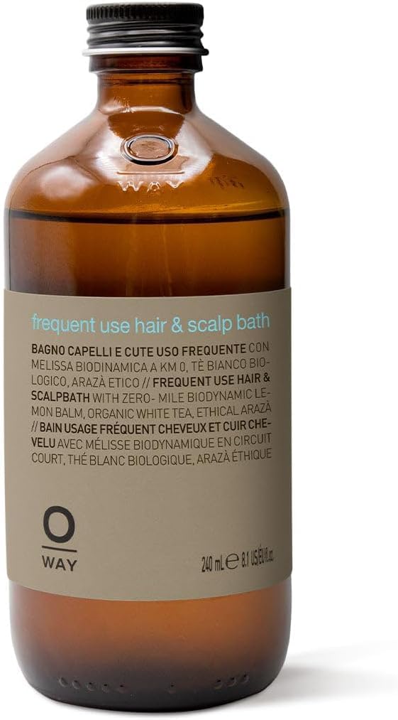 OWAY front packaging of frequent use bath showing gentle daily-clean formula benefits