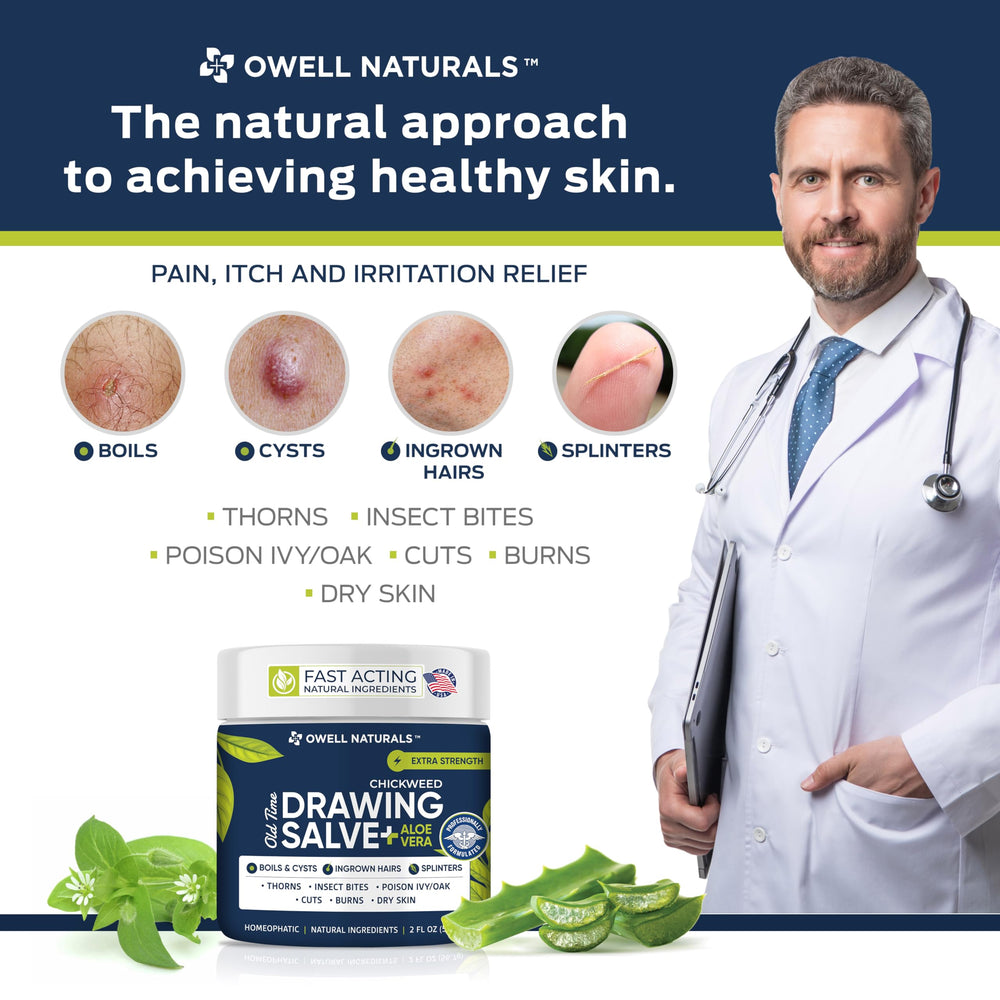owell naturals salve texture close-up highlighting smooth, spreadable consistency