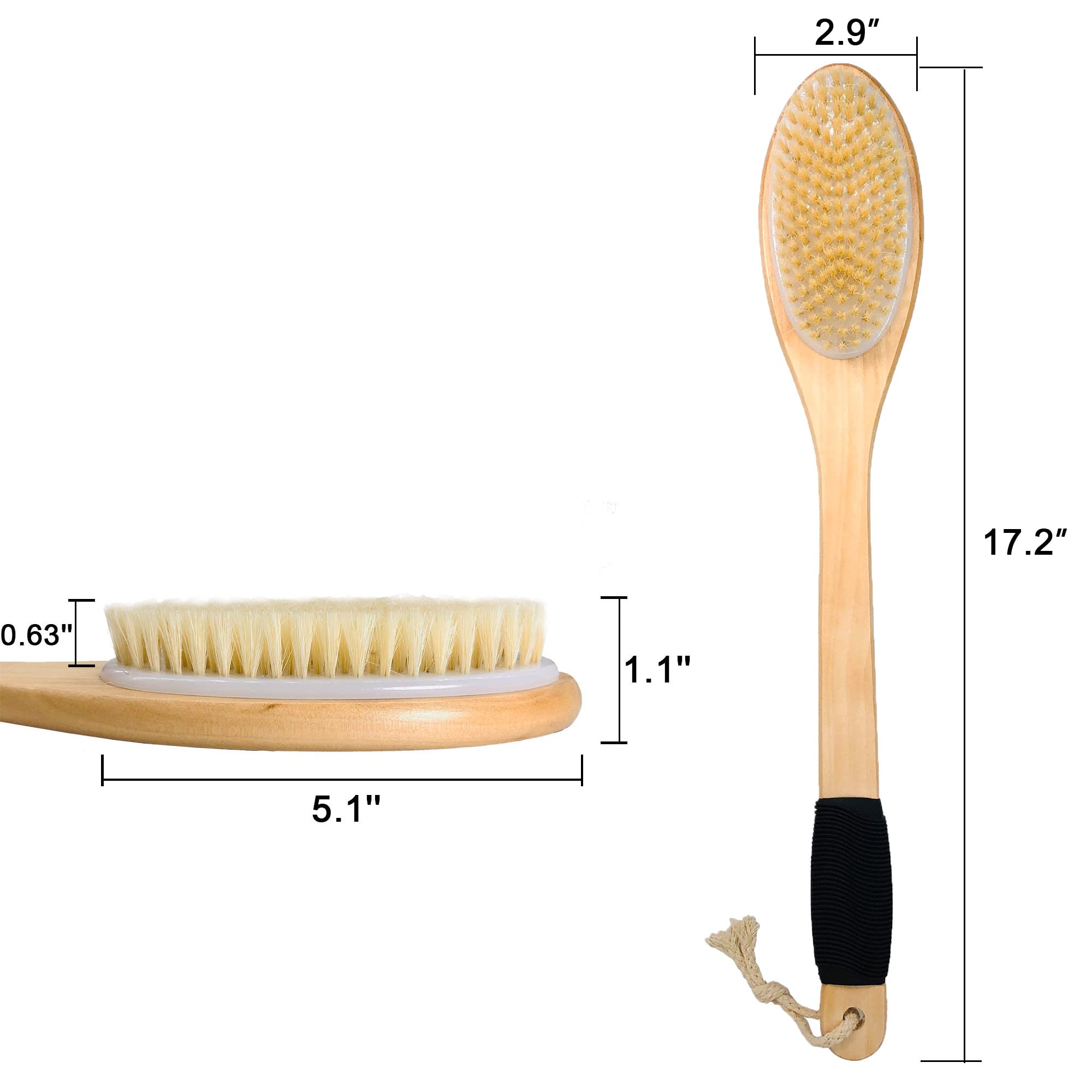 OWIIZI size comparison held in hand to illustrate 17-inch length