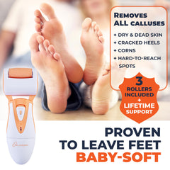 Own Harmony three replaceable roller heads detail for tailored exfoliation