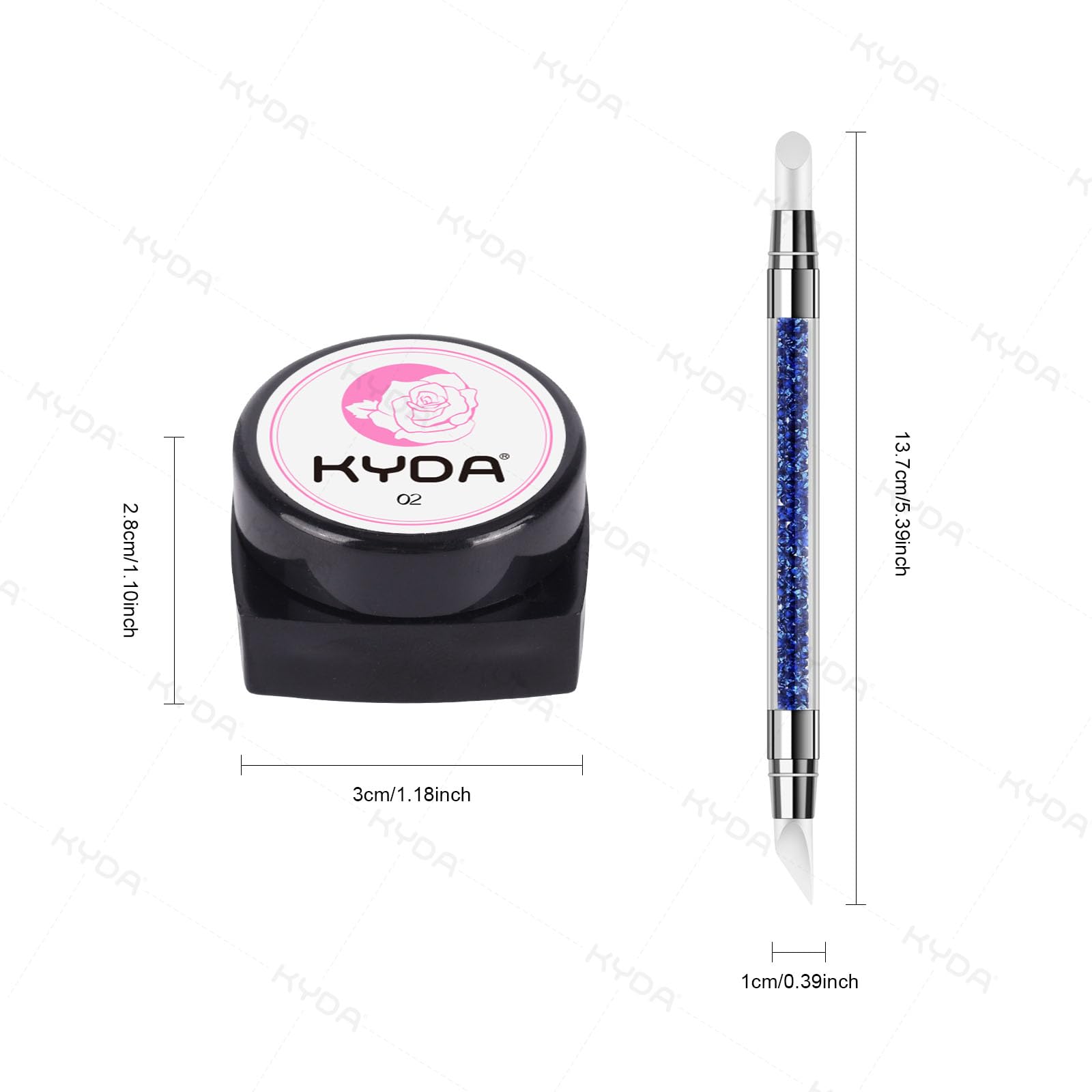 Ownest KYDA finished manicure lifestyle shot showing salon-quality results benefit